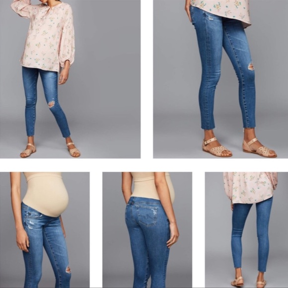 AG Adriano Goldschmied Maternity Jeans 26R - Picture 5 of 14